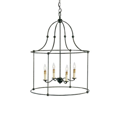 Fitzjames 4 Light Large Pendant by Currey Company - 916LH