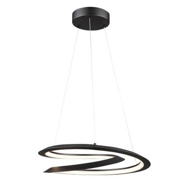 Ara 24W LED Medium Pendant by Artcraft - AC7677BK