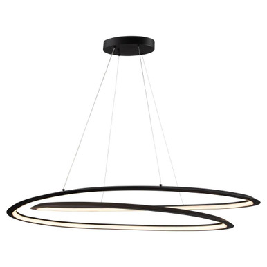 Ara 45W LED Oversized Pendant by Artcraft - AC7679BK