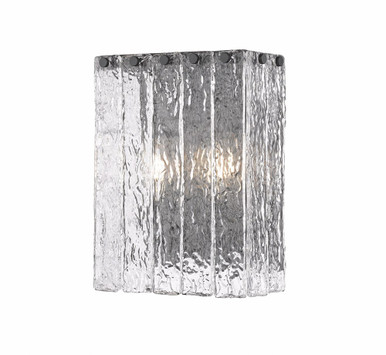 Glacier 2 Light Wall Sconce 12 Inch Tall and 9.5 Inch Wide by Z-Lite - 1943-2S
