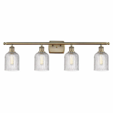 Bridal Veil 4 Light Art Deco Vanity Light by Innovations - 516-4W-G559-5