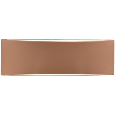 Ambiance 2 Light Large ADA Tapered Arc Wall Sconce by Justice Design - CER-5767