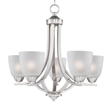 Axis 5 Light Medium Chandelier by Maxim - 11225F