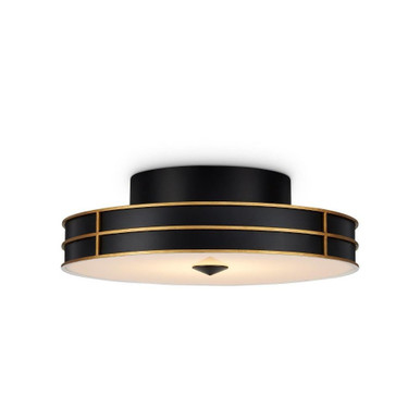 Fielding 23W 1 LED 24 Inch Wide Flush Mount by Currey Company - 9999-007F