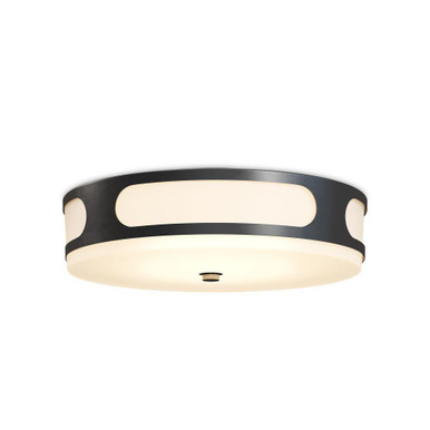 Swale 17W 1 LED Outdoor Flush Mount 5.25 x 17.5 Inches by Currey Company - 9900-0001