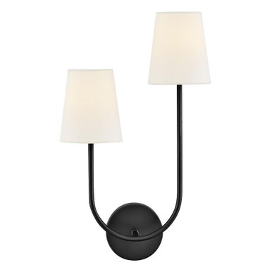 Cora 10W 2 LED Right Wall Sconce 22 Inch Tall and 12.75 Inch Wide by Lark - 84260