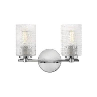 Mabel 24W 2 LED Small Bath Vanity 10 Inch Tall and 14 Inch Wide by Lark - 85572