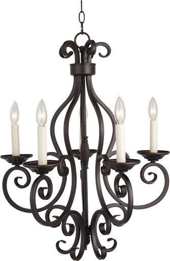 Manor 5 Light Medium Chandelier by Maxim - 12215