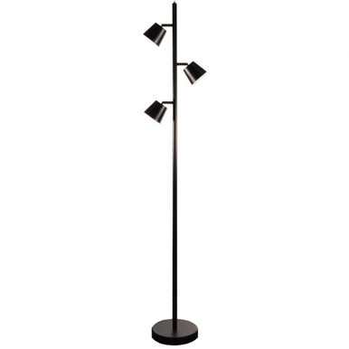 Modern 61.5 Inch 15W 3 LED Floor Lamp by Dainolite - 625LEDF