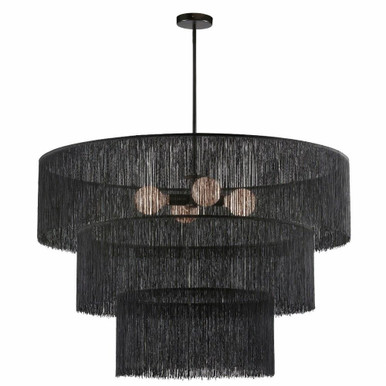 Cadelaria 400W 4 LED Chandelier 25 Inch Tall and 40 Inch Wide by Dainolite - CDL-404C