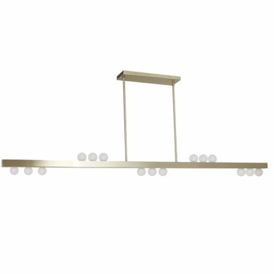 Raleigh 375W 15 LED Linear Pendant 7 Inch Tall X 72 Inch Wide by Dainolite - RAL-7215HP