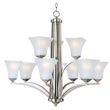 Aurora 9 Light Large 2 Tier Chandelier by Maxim - 20096