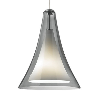 Melrose Ii 1 Light Small Pendant 8.8 Inch Tall by Visual Comfort Modern - FR-700-MLP