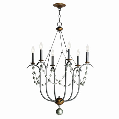 Formosa 6 Light Large Chandelier by Maxim - 20486