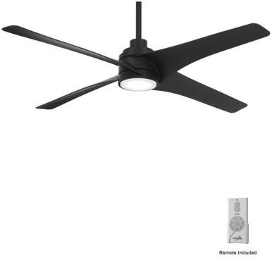 Swept LED Ceiling Fan 14.5 inches tall by 56 inches wide by Minka Aire - F543L