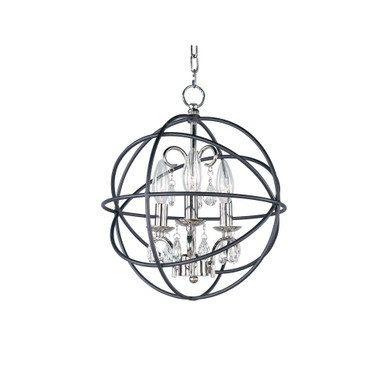 Orbit 3 Light Mini Chandelier by Maxim - 25140