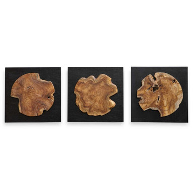 Kolini 25.6 Inch Wall Decor (Set of 3) by Uttermost - 04336