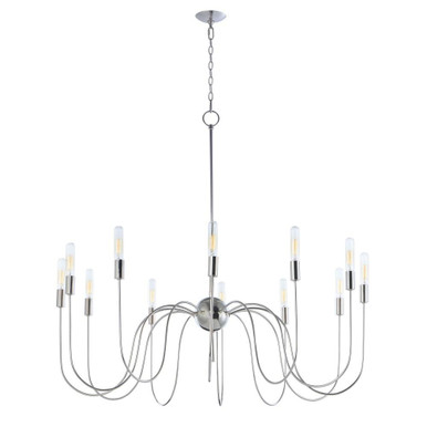 Willsburg 12 Light Oversized Chandelier by Maxim - 22406PN