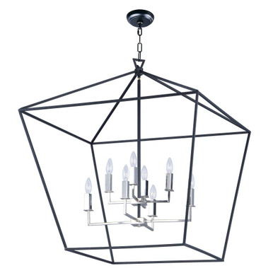 Abode 8 Light Large Chandelier by Maxim - 25154TXBPN