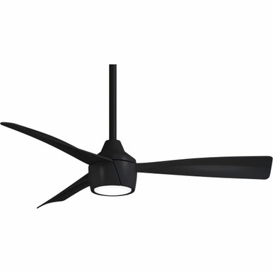 Skinnie 3 Blade Outdoor Ceiling Fan with Light Kit 44 Inch W by Minka Aire - F625L