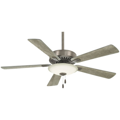 Contractor Uni Ceiling Fan with Light Kit 52 inches wide by Minka Aire - F656L
