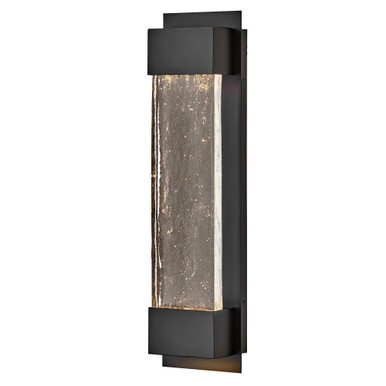 Rune 18W LED Large Outdoor Wall Lantern 24 x 6.25 Inches by Hinkley - 10595BK