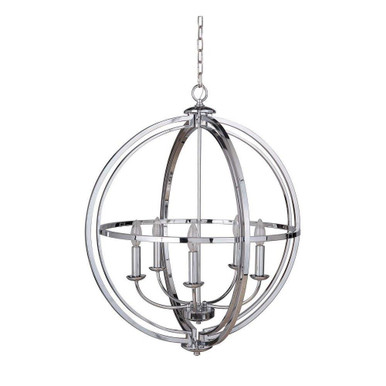 Berkeley 5 Light Medium Foyer Chandelier by Craftmade - 40135