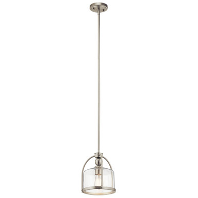 1 Light Transitional Small Pendant by Kichler - 42798