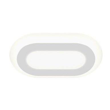 Offset 1 LED Racetrack Flush Mount 2.75 Inch and 24 Inch Wide by Sonneman - 2735.98