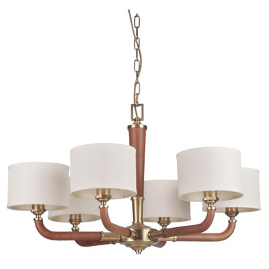 Huxley 6 Light Oversized Chandelier by Craftmade - 48126-VB