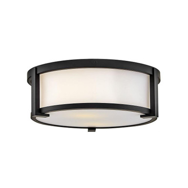 Lowell 10W 2 LED Outdoor Small Flush Mount 13 Inch Wide by Hinkley - 28963