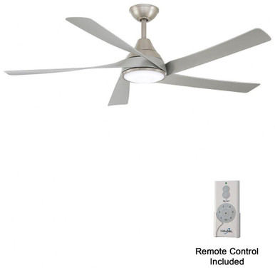 Transonic 5 Blade Ceiling Fan 15.35 Inch H and 56 Inch W by Minka Aire - F765L