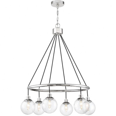 Que 6 Light Large Chandelier by Craftmade - 53326