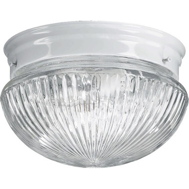 1 Light 7.5 Inch Wide Mushroom Flush Mount by Quorum - 3012-6