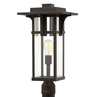 Manhattan 1 Light Large Outdoor Post Top or Pier Mount Lantern by Hinkley - 2321OZ