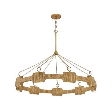 Raffi 33 LED Large Chandelier 38.5 x 48 Inches Wide by Hinkley - 34108BNG