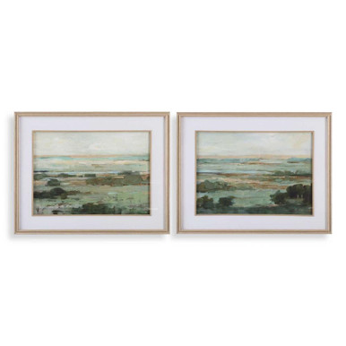 Warm Valley Framed Print (Set of 2) 36.5 Inches Wide by Uttermost - 32385