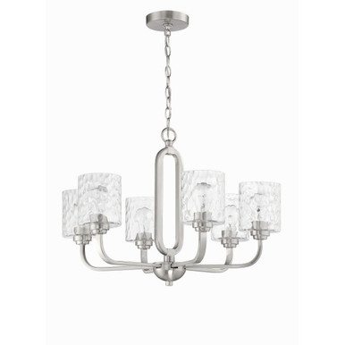 Collins 6 Light Medium Chandelier by Craftmade - 54226
