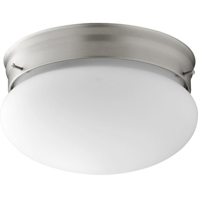 Two Light 9.75 Inch Wide Flush Mount by Quorum - 3023-8