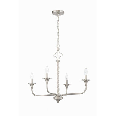 Jolenne 4 Light Medium Chandelier by Craftmade - 57024