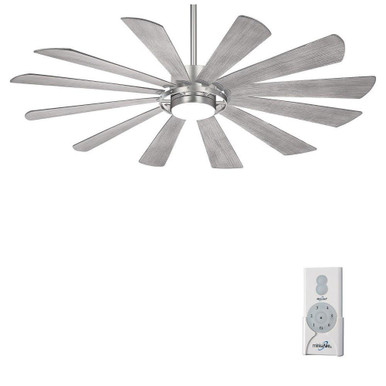 Windmolen Smart Ceiling Fan with Light Kit 65 Inch wide by Minka Aire - F870L