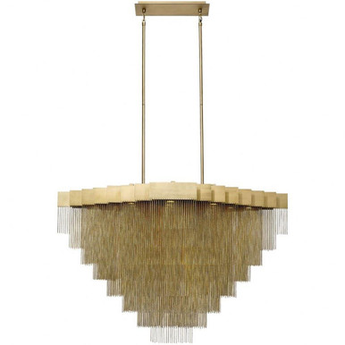 Bloomfield 22 Light Large Oval Chandelier by Eurofase - 37096