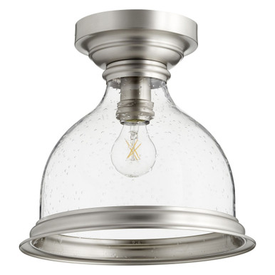 1 Light 12 Inch Wide Flush Mount by Quorum - 3193-12