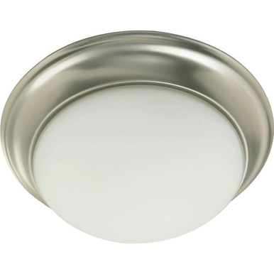 3 Light 17 Inch Wide Flush Mount by Quorum - 3507-17