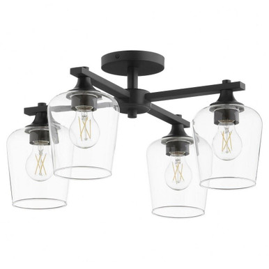 Veno 4 Light 22 Inch Wide Flush Mount by Quorum - 358-4