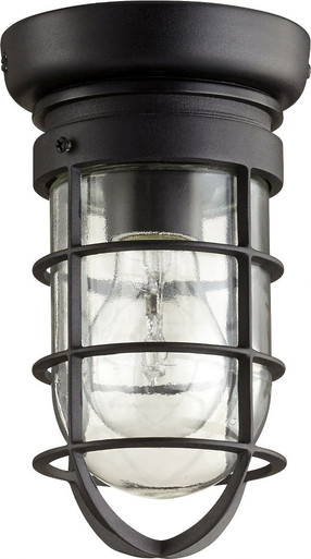 Bowery 1 Light 4.5 Inch Wide Flush Mount by Quorum - 7282
