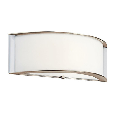1 Light Wall Sconce 15 Inch Wide by Kichler - 10630pnled