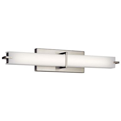 1 Light Linear Vanity Light 25.75 Inch Wide by Kichler - 11146NILED