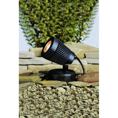 Low Voltage One Underwater Pond Light 5 x 4 Inches by Kichler - 15191bk
