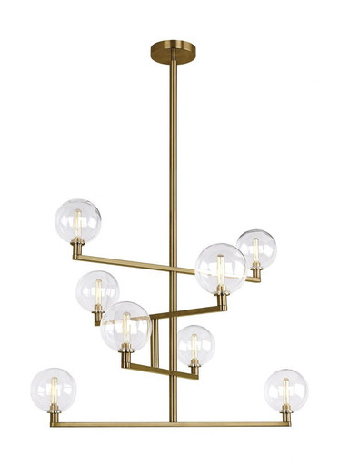 Sean Lavin 8 Light Large Chandelier by VC Modern 700GMBCS-LED927 - 700GMB